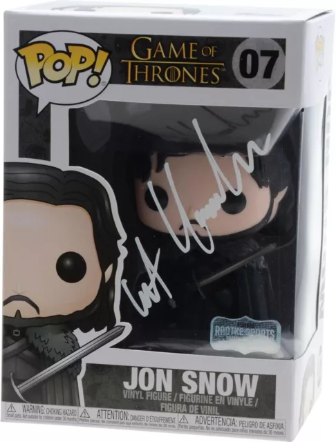 Kit Harington Game of Thrones Autographed #7 Jon Snow Funko Pop! - TV Figurines