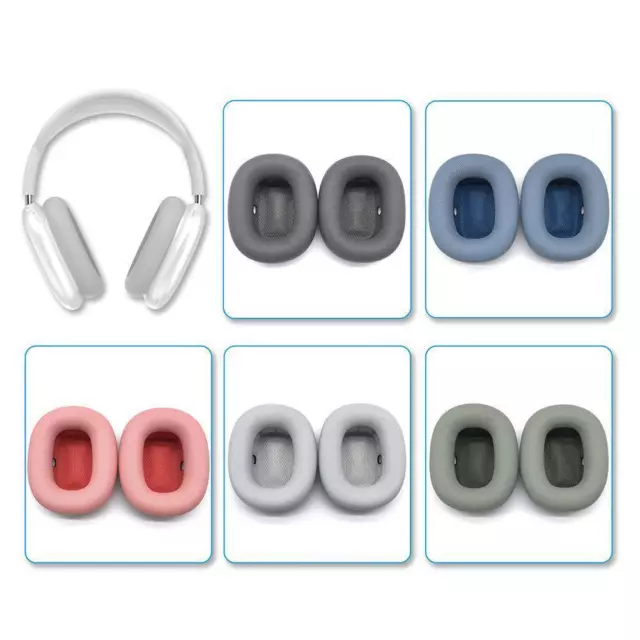 For AirPods Max Replacement Silicone Ear Pads Cushion Cover Headphone Y4Y9 2