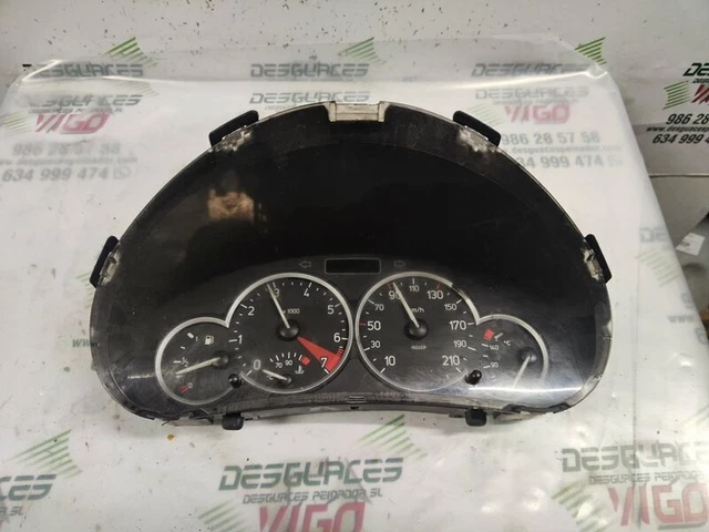 9656696680 TABLEAU DE bord compteur pour PEUGEOT 206 FASTBACK 1.4 2006 ...