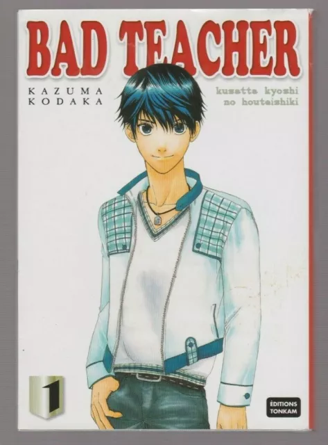 BAD TEACHER tome 1 Kazuma Kodaka Ya Oi Boy's Love Manga VF YAOI Tonkam *