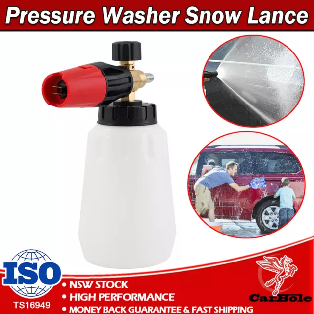 1000ml Snow Foam Gun Lance Cannon Soap Bottle Car Pressure Washer Karcher Lavor
