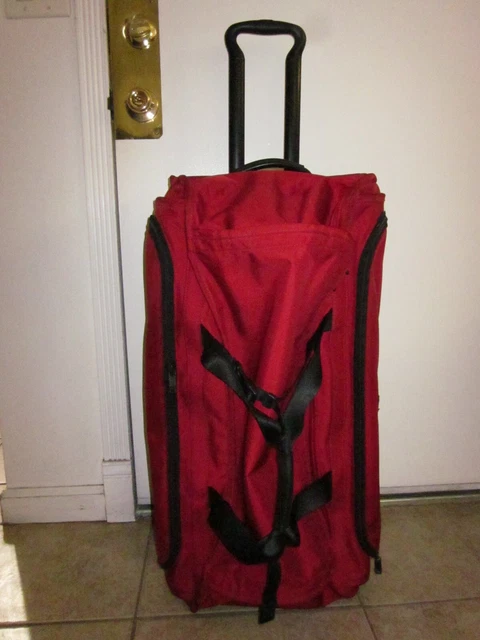 Tumi Alpha Large Wheeled 30" Split Rolling Duffel Bag RED 22041 RH
