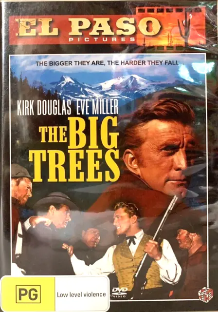 The Big Trees Brand New Sealed DVD Kirk Douglas Eve Miller Region 4