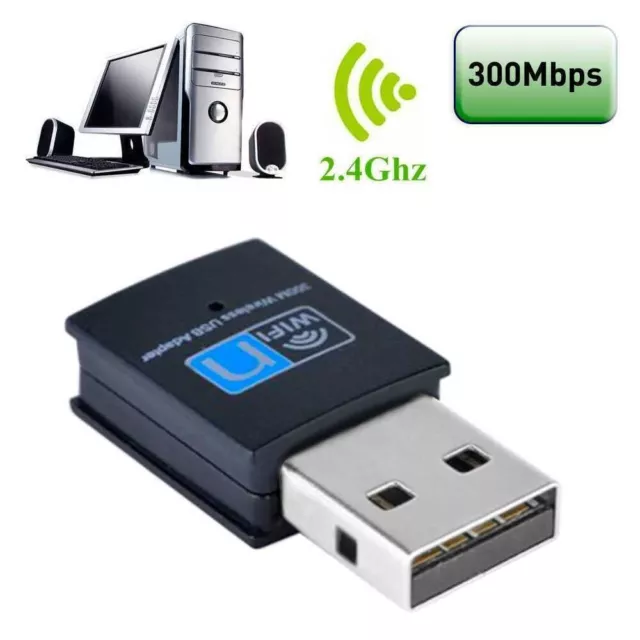 TP-LINK CLÉ USB WIFI-N 300 MBPS WN821N WINDOWS 7,8,10,11,VISTA,Mac,Linux  NEUF
