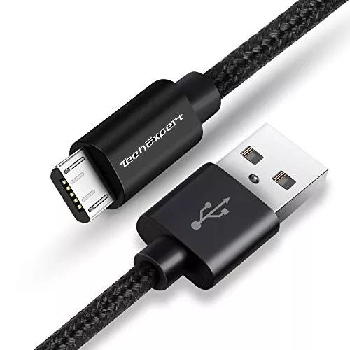 Kit chargeur 2A + cable pour tablettes et smartphones avec port micro usb noir 3