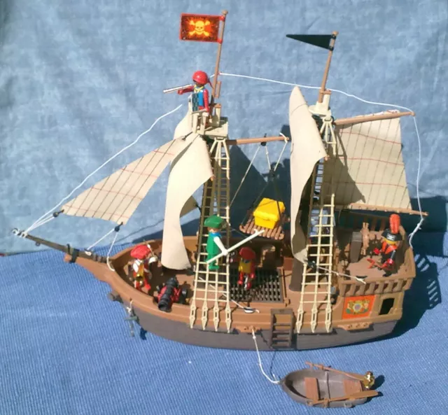 BATEAU PIRATE PLAYMOBIL 3550-A vintage EUR 169,00 - PicClick FR