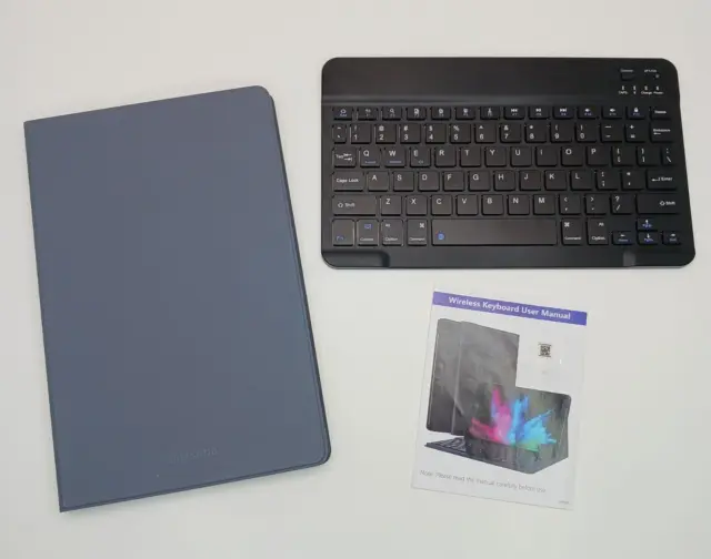 Samsung Galaxy Tab A7 Case Stand PLUS Detachable Wireless Bluetooth Keyboard