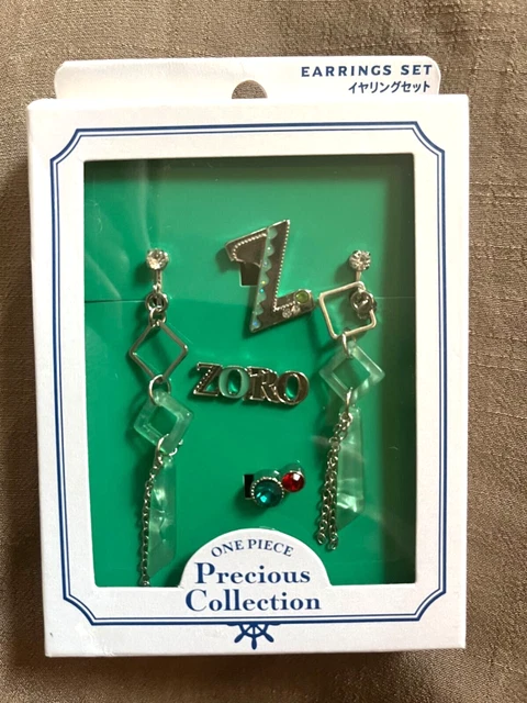 One piece Zoro Earring set USJ Premier summer Toy Hobby Anime Rare NM One piece Zoro Earring set USJ Premier summer Toy Hobby Anime Rare NM