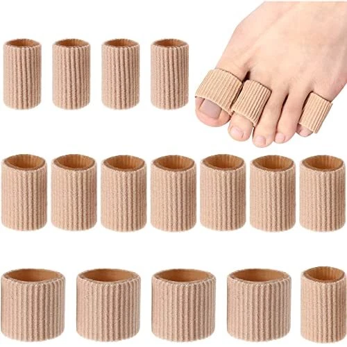 Toe Cushion Tube Toe Tubes Sleeves Soft Gel Corn Pad Protectors for Cushions Cor