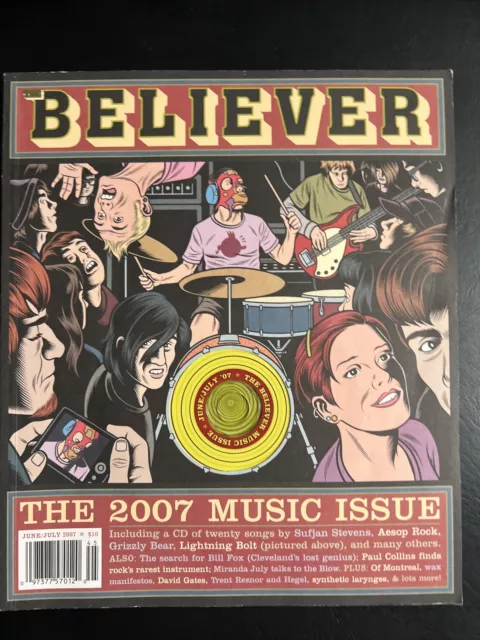 The Believer Magazine, June/July 2007, Vol. 5, No. 5 (Music Issue, CD Included)