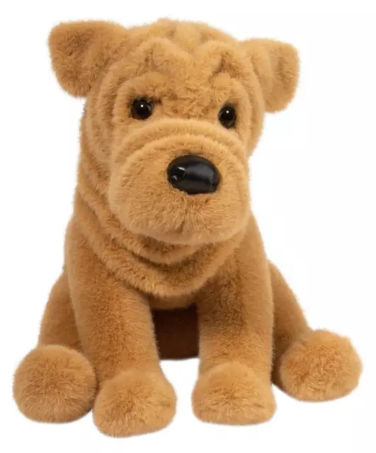 Douglas Toys Tater DLux Shar Pei Plush Stuffed Anima, 11" tall