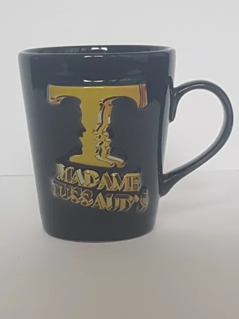 Vintage Madame Tussauds Mug 2001 ~ Black 3D ~ Unused