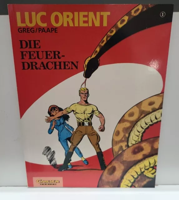 Luc Orient - Band  1 - Die Feuerdrachen - Carlsen Verlag 1. Auflage