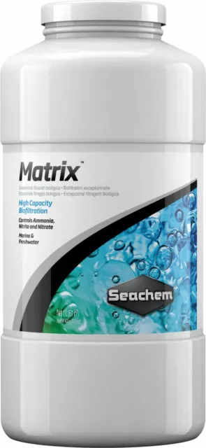 Seachem Matrix 250ml 500ml 1000ml 2ltr Aquarium Marine Fish Bio Media Filter 3