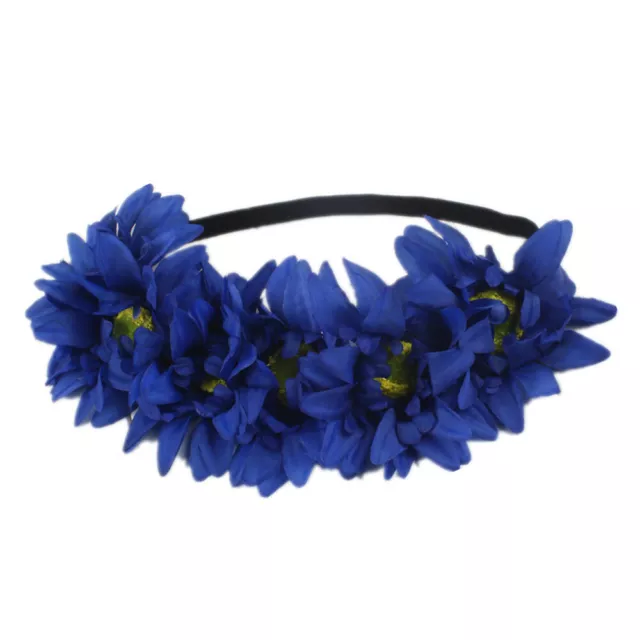 Women Hair Band Floral Wreath Fairy Crown Flower Wedding Headband Garland