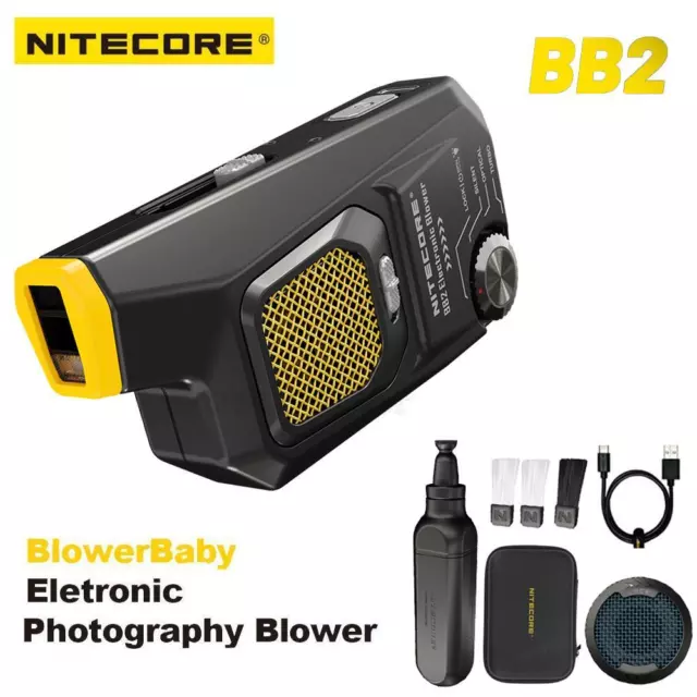 Nitecore BB2 Electronic BlowerBaby Photography Blower Multi Function Air Blower