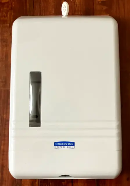 Great Kimberly Clark Professional Paper Slimfold Towel Dispenser,  Slim, White