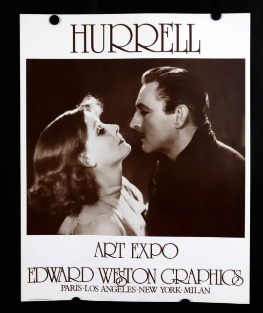 Hurrell -Greta Garbo -Art Expo - Edw. Ws Gr - 1980 - Exhibition  Offset Poster