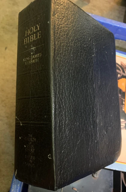 HOLY BIBLE KING James Version 1979 Old and New Testament Vintage $19.99 ...