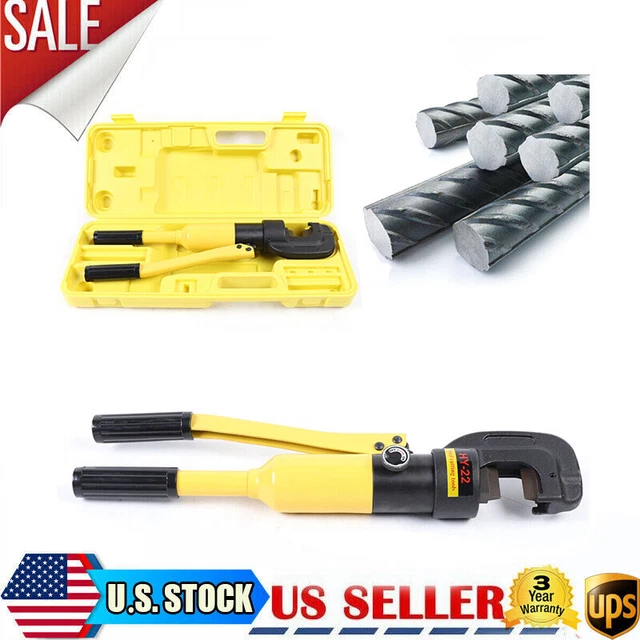 12 TON HEAVY duty Hydraulic Rebar Cutter Concrete Tools for 4mm22mm
