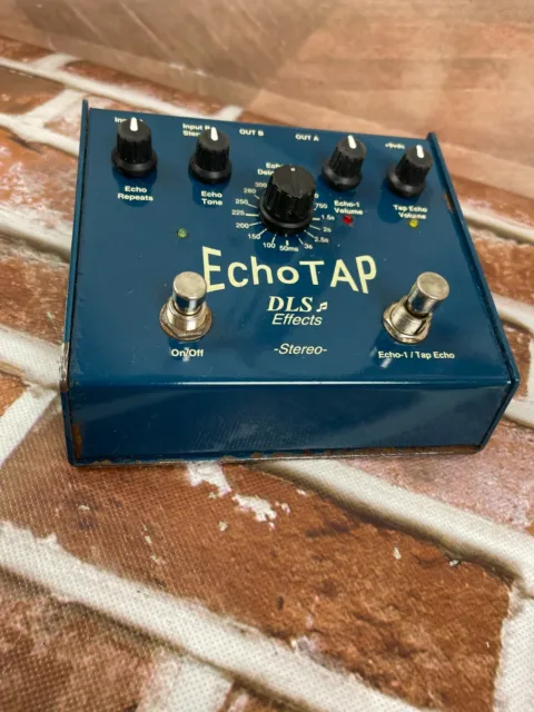 DLS Echo Tap Delay Pedal Stereo Effects Pedal