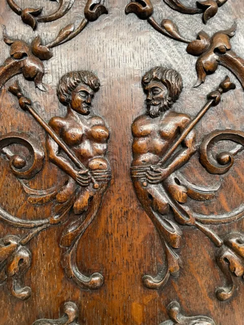 SUPER SALE !!! A Stunning Neo Renaissance Carved Door Panel (2)