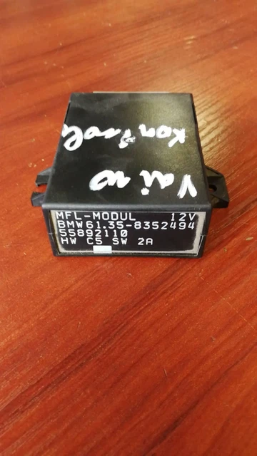 Boîtier De Commande Volant BMW E39 E38 - Référence MFL-MODUL 61358352494, Pièce D'origine, Occasion
