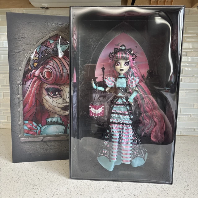 MONSTER HIGH ROCHELLE Goyle Colmillo Voto Muñeca En Caja *Caja