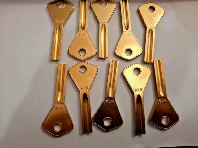 10 X AY3 / SILCA ABLOY Clés vierges