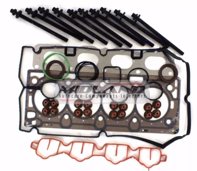 Conjunto de Junta Culata y Tornillos Para Astra Insignia Zafira 1.6 2004 Z16XER