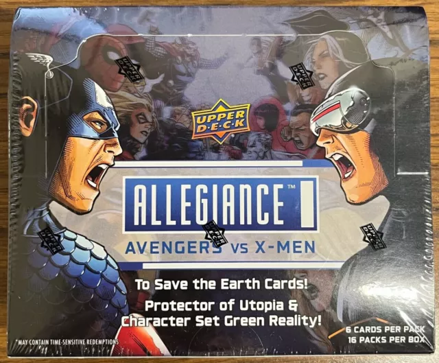 2023 Upper Deck Marvel Allegiance: Avengers vs X-Men Hobby Box