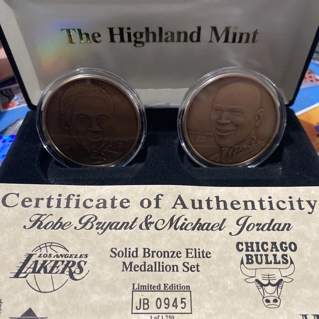 2K21 MAMBA KOBE BRYANT COMMEMORATIVE LAKERS MEDALLION COIN