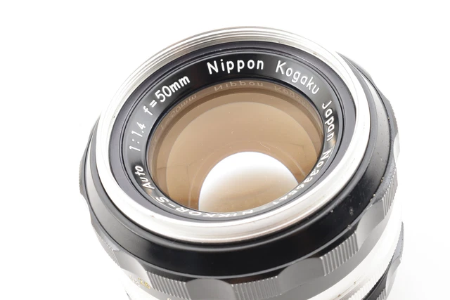 Nikon Nikkor-S Auto 50mm F1.4 Non-Ai Standard Prime Lens [Near MINT]  From JAPAN
