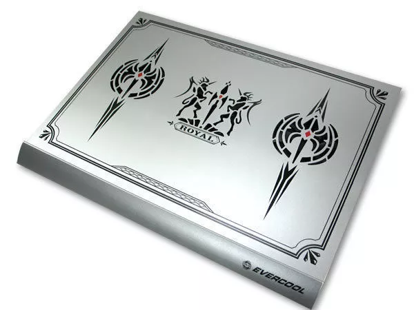 EverCool NP901 Royal Notebook Cooler/Pad Pure Alumininum