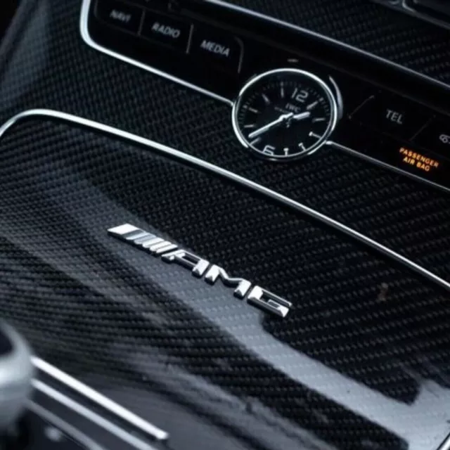 Mercedes AMG Emblem für Mittelkonsole Armaturenbrett Innenausstattung aufkleber