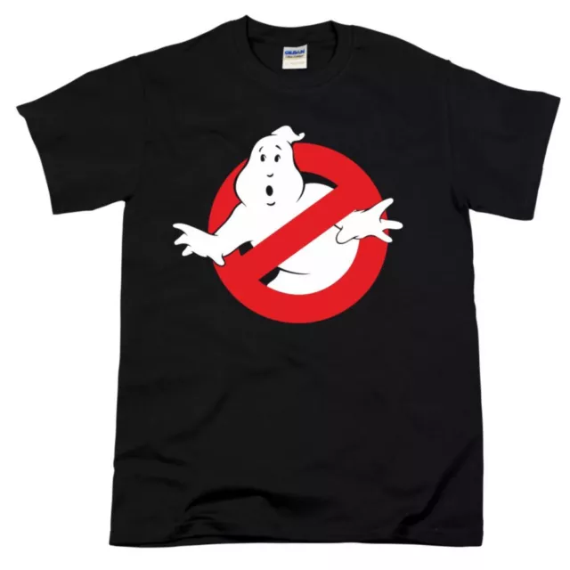 Ghostbusters Movie Inspired Funny Retro Sign Ghost Busters Fan Gift Mens Tshirt