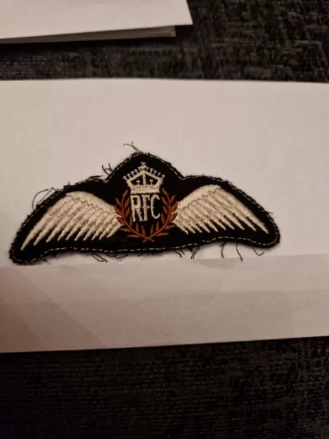 military badges RFC Pilot