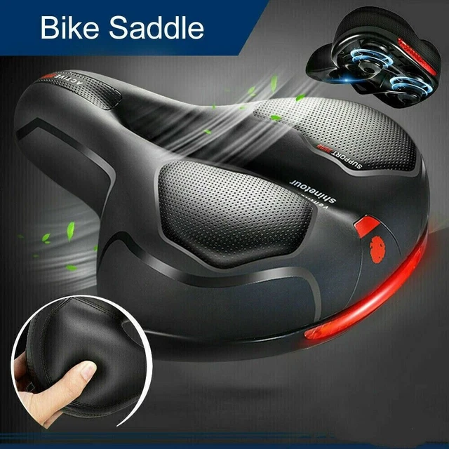GEL Fahrrad Sattel Komfort Gelsattel breite Fahrradsitz Damen Herren E-Bike MTB