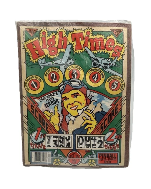 HIGH TIMES WHITE HOUSE SMOKE IN VINTAGE JULY 1977 MARIJUANA MAGAZINE