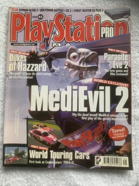 Playstation Pro Magazine Issue 45 MediEvil 2 Retro/Vintage 2000