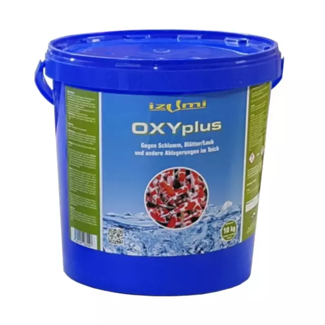 Izumi OXYplus gegen Schlamm, Blätter/Laub, Ablagerungen - Sauerstoff Teich 10kg