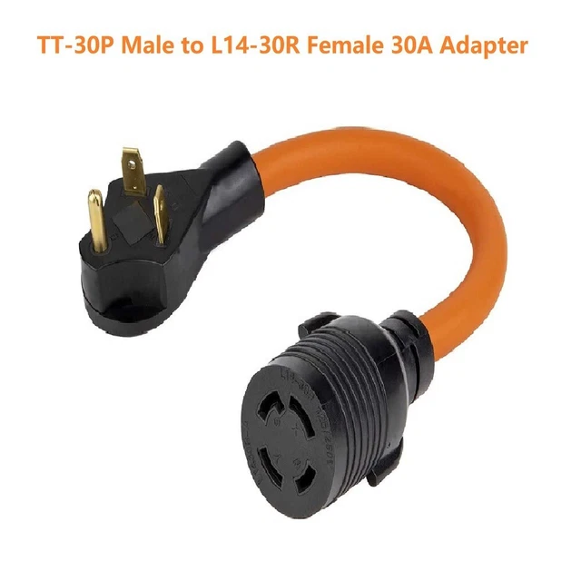 Générateur Transfert Switch-Adapter Cordon TT-30P Mâle À L14-30R Femelle
