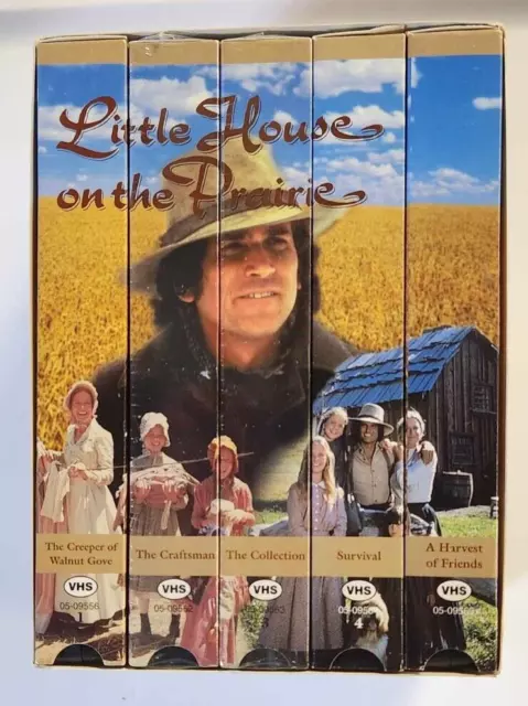 LITTLE HOUSE ON The Prairie 5 Pack (VHS) Collector 5 Series $9.95 ...