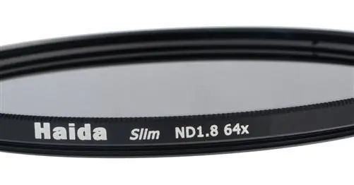 Haida Slim ND Graufilter ND64x 82mm inkl. Cap mit Innengriff