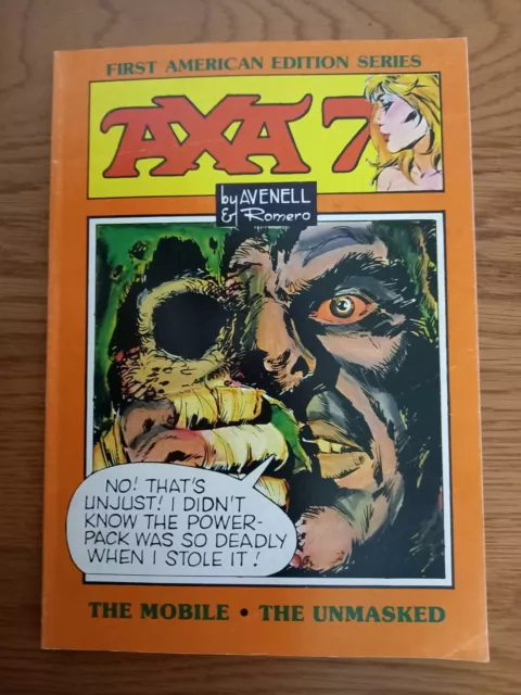 AXA Vol. 7 First American Edition Series 1985 Eclipse Comics FN-