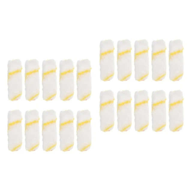 20 Pcs Rullo Di Vernice 4 Pollici Sonnellini Con Il Spazzola