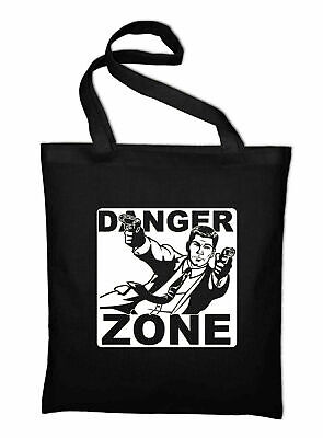 Danger Zone Sterling Malory Archer Ventilatore Borsa di Juta Sacchetto Serie TV