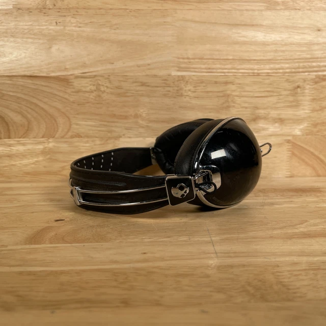 Skullcandy Roc Nation Aviator Black Adjustable Headband Over-Ear Headphones