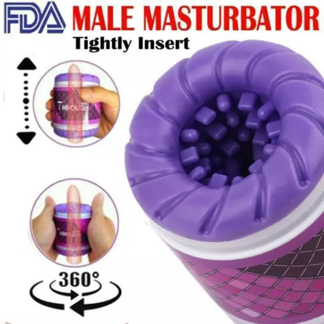 POCKET-EGG-Male-Masturbator-Stroker-Pussy-Cup-Penis-Head-Trainer-Men-Sex-Tool 2