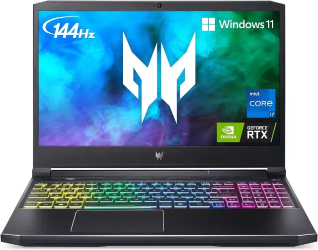 Acer Predator PH315-54 Intel i7-11800h 16Gb RAM 512GB SSD 8Gb RTX3070 15.6" FHD